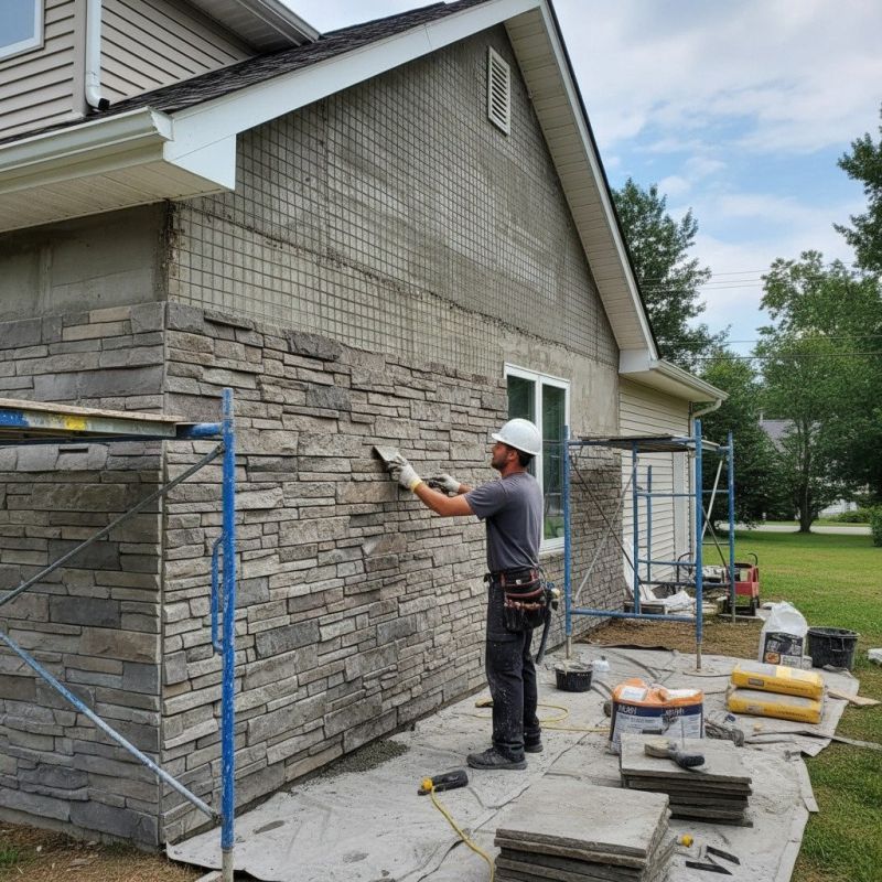 Thin Stone Veneer Installation